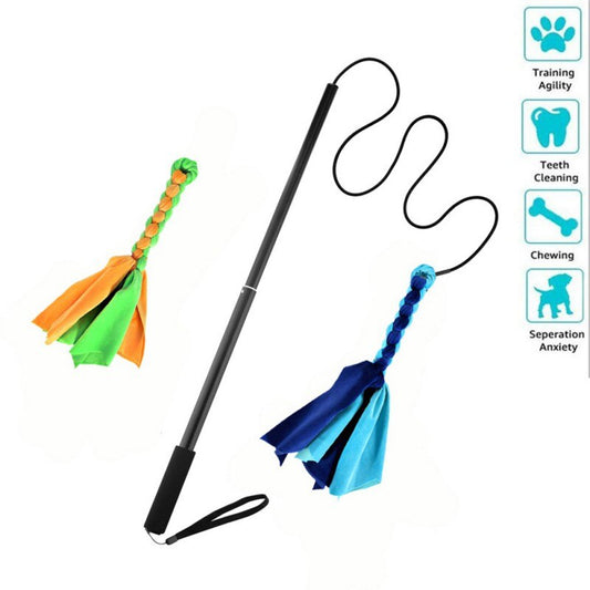 Interactive Dog Cat Feather Toy Feather Teaser Stick Wand Pet Feather Refill Replacement Catcher Product for Kitten